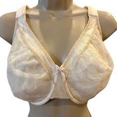 Cacique Tan Lace Covered Non-Padded Bra Size 46dd Perfect Preowned Condition. Looks Brand New. No Flaws. Padded Bra, Bra Sizes, Women's Intimates, Brand New, Bra, Lace, Women Shopping, Quick Saves, Color