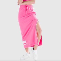 Nike Sportswear Nsw Fleece Skirt Small Pink Sporty Skirt For Sports, Casual Pink Skirt For Sports, Nike Casual Stretch Skirt, Casual Sports Skirt, Nike Sports Skirt For Spring, Nike Casual Skirt Bottoms, Sporty Cotton Skirt For Spring, Sporty Nike Skirt For Spring, Sporty Pink Skirted Bottoms