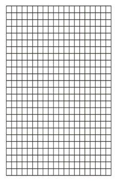 a graph paper with squares and lines that are not parallel to each other on the same line