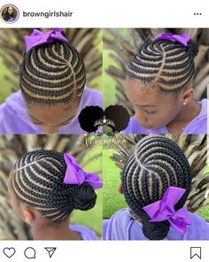 Kids Braids Hairstyles, Kids Style Hair, Cabello Afro Natural, Kids Braids, Kid Braid Styles, Natural Hairstyles For Kids, Kids' Braids