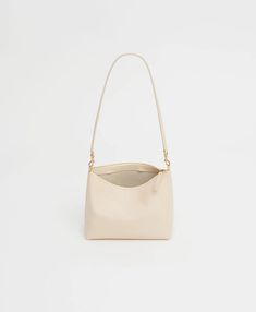 Hera Bag - Avorio Lambskin Leather, New Bag, Shoulder Bag