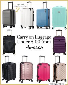 Carry On Luggage Size, Amazon Carry On Luggage, Carryon Luggage, Month Of June, Best Luggage, Carry On Suitcase