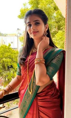 Telugu Culture, Fashion Kurti, Saree Pic, Marathi Culture, Kurti Fashion, Kurtis For Women, Long Haram, Simple Saree Designs, Fav Color