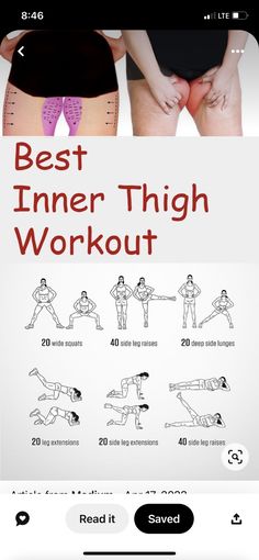 the best inner thigh workout for women and men is shown in this screenshote