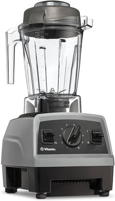 a blender sitting on top of a white table