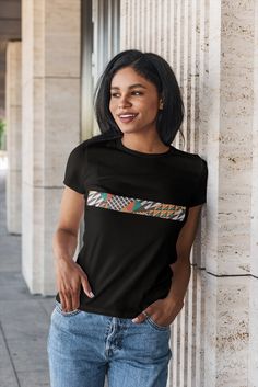 This Ankara stripe T-shirt is a simple and casual look that can match with anything. As well as being unisex so everybody can show off this shirt! We have a fantastic range of African inspired clothing. All our African themed clothing is available in different sizes so we can get you something that fits right! Miami Shirt, African Inspired Clothing, African Heritage, African Inspired, Ash Color, Beach Shirts, Summer Shirts, Ankara, Unisex T Shirt