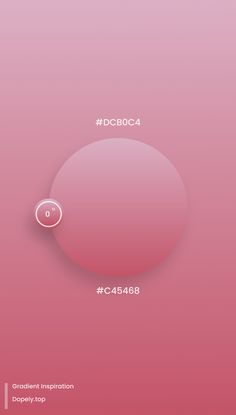 a pink background with circles and numbers on the bottom right corner, in white font