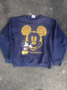 vintage mickey mouse  *  * Size large on tag Measurement :  shoulder :24"inch Fit to fit : 24""inch Shoulder to bottom : 27"inch slevee :24"inch . please read all description and see all the photo details. no refund. are sales are final. ask me before purchase. accept offer. paypal only. . shipping with Express Mail Service (EMS) 4-8 day arrived and tracking number and register 10-21 day arrived . thanks and happy shopping :) Mickey Mouse Vintage, Mickey Mouse Sweatshirt, Vintage Mickey Mouse, Vintage Mickey, Happy Shopping, Gender Neutral, Bathing Beauties, Adult Outfits, Indonesia