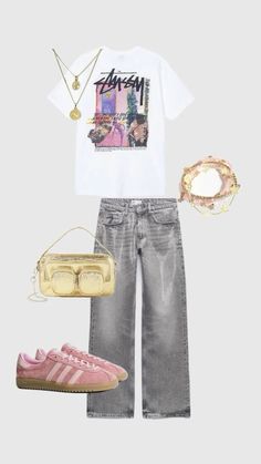 Summer Outfits Shirt, Edgy Summer Outfits, Edgy Summer, Shirt Outfit Ideas, Mode Zara, Outfit Inspo Casual, Cute Preppy Outfits, Stockholm Fashion, Simple Trendy Outfits