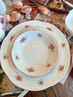 Beautiful, vintage mismatched china plate sets, specifically curated to enhance your dining experience while you are building wonderful moments with family and friends.   Mismatched Lunch / Dinner Plates: sizes range from 9-11" in diameter Mismatched Salad Plates: sizes range from 7-8" in diameter Mismatched Dessert / Bread Plates: sizes range from 6-7" in diameter (perfect for cupcakes, tea cakes or any other small sweet treat) The pictures in this listing show examples of what mismatched plates look like together, as well as the variety and beauty of my vintage dishes, but are not the exact collection of plates you will receive.  All my pieces are lovingly used and they may show signs of gold gilt loss, minor age-related wear, or a manufacturing blemish, but the china that you receive wi Set Of Plates, Breakfast Set, Alice In Wonderland Party, Royal Crown Derby, China Plates, Dessert Bread, Wonderland Party