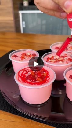 Cup Desserts, Strawberry Fluff, Dessert Cups, Kids Recipes, Few Ingredients, Easy Desserts, The Kids, Mason Jar, Dessert