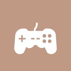 a video game controller on a brown background