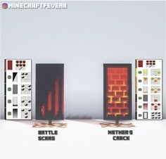 three different types of electronic devices are shown in this advertisement for minecraftfeedia