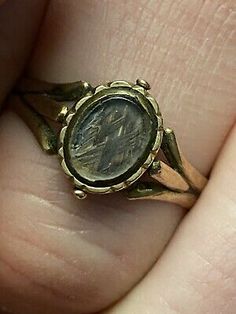 Victorian Mourning Hair 9K Gold Ring | eBay Antique 14k Gold Signet Ring With Cabochon, Antique 14k Gold Rare Signet Ring, Victorian Gold Signet Ring With Cabochon, Antique 14k Gold Cabochon Rings, Oval Yellow Gold Jewelry With Screw Back, Oval 14k Gold Jewelry With Screw Back, Mori Jewelry, Victorian Rings Vintage, Victorian Vibes