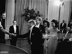 1962. 22 Mai. By Jack MITCHELL. Jack and Jacqueline at a state dinner. American Ballet Theatre dancers after a performance of 'Billy the Kid' in the White House State Dinner, American Ballet Theatre, Billy The Kids, Ballet Theater, The White House, The White, White House