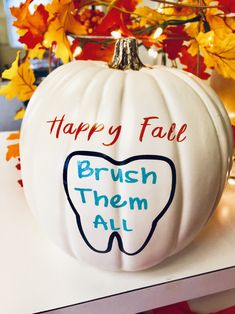 Dental Fall Decor, Thanksgiving Dental Office Ideas, Dental Office Fall Decorations, Fall Decor For Office, Dental Office Halloween Costumes, Dental Thanksgiving, Orthodontic Health Month