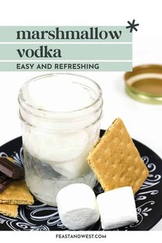 marshmallow vodka is an easy and refreshing treat