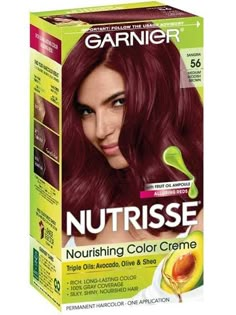 Brown Box Hair Dye, Red Brown Hair Dye, Best Box Hair Dye, Brown Hair Dyed Red, Dark Red Hair Dye, Pelo Color Vino, Box Hair Dye, Dark Pink Hair, Red Brown Hair Color