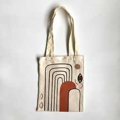 Hand painted 15x13 inch tote bag, with a 13 inch strap; perfect for over the shoulder. Durable, and a unique piece of original art! Great for shopping, carrying books, groceries, gong to the beach, etc. Can be washed, steamer recommended for removing creases. Large Modern Beige Shoulder Bag, Large Modern Beige Bag, Modern Large Beige Shoulder Bag, Beige Canvas Tote Bag With Adjustable Handle, Retro Canvas Bag With Adjustable Strap For Daily Use, Canvas Tote Bag With Adjustable Handle For Shopping, Beige Canvas Shopping Bag With Adjustable Handle, Brown Canvas Bags With Adjustable Handle, Brown Canvas Bag With Adjustable Handle