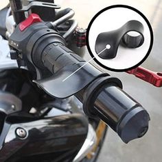 a close up of a motorcycle handlebar with an image of the handle bar on it