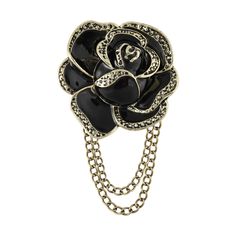 PRICES MAY VARY. ♣High Quality Material♣: 14K Gold Brooch,Black Brooches for Women,Alloy.It is Low-key and Generous,and Does not Contain any Harmful Metals. ♣Elegant Beautiful Brooch Size♣: Brooch Length 0.67'',Width 0.67'',Weight15.4g.Due to Measurement Differences,Results May Varie. ♣Premium Hand-made♣: Premium Black Flower Brooch,Combined with Many Shining Rhinestones and a lot of Glistering Crystals,can add some Novelty and Charm to your Clothes,Leaving a Deep and Beautiful Impression,Making Gold Brooch, Fashion Wedding, Gold Brooches, Black Flower, Rhinestone Brooches, Gothic Jewelry, Large Flowers, Flower Brooch, Vintage Brooches