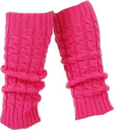 Fall Season Pink Stretch Knee-high Socks, Fitted Pink Knee-high Winter Socks, Fitted Pink Knee-high Socks For Winter, Pink Fitted Leg Warmers For Fall, Trendy Pink Knee-high Socks For Winter, Trendy Fitted Pink Leg Warmers, Fitted Pink Knee-high Socks For Fall, Trendy Pink Winter Legwear, Trendy Pink Footless Leg Warmers