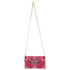 Flutter into the scene with the 'Social Butterfly' mini crossbody handbag. This dazzling fusion of fashion and flight is adorned with a symphony of beads in vibrant pinks and greens. It features a stunning central butterfly, its wings spread wide in a display of detailed craftsmanship. This bag isn't just an accessory; it's a conversation starter, a statement of style, and a spark of fun for the social butterfly in all of us. 8.75 x 1 x 5.5" Strap Length End to End: 49" Strap Drop: 24" Removable Pink Crossbody Shoulder Bag For Festival, Novelty Handbags, Novelty Purses, Mini Crossbody Purse, Mary Frances, Social Butterfly, Novelty Bags, Best Handbags, Handmade Purses