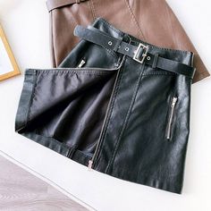 PU Leather Zipper Belt High Waist Pocket Bottom Mini Skirt




 Size 
Shoulder (cm)
Bust (cm)
Waist (cm)
Hips (cm)
 Length(cm)


S
-
-
63
88
39


M
-
-
67
92
40


L
-
-
71
96
40


XL
-
-
75
100
41


NOTE: Please compare the detail sizes with yours before you buy!!! (2.54cm = 1inch)

All are measured by hand, so please allow 2-3 cm mistake . Faux Leather Mini Skirt With Zipper Closure, Spring Faux Leather Skirt With Zipper Closure, Fall Faux Leather Skirt With Zipper Closure, Spring Faux Leather Skirt With Zipper, Faux Leather Mini Skirt With Zipper For Fall, Fall Faux Leather Mini Skirt With Zipper, Fall Mini Skirt With Zipper Closure, Fall Mini Skirt With Zip Fly, Belted Midi Skirt