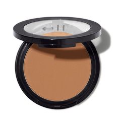 What it is: A long-lasting powder bronzer infused with priming benefits for effortless blending and sun-kissed color that stays put—new shades available!Why you'll love it:Primer-infused bronzer for long-lasting colorBuildable coverage with a matte finishBoosted with skin-loving ingredientsAvailable in 6 gorgeous shades (4 new shades!)New, sleek-as-e.l.f. packaging and formulaIngredients:  Vitamin EJojoba Seed OilGet glowing with our 2-in-1 powder bronzer, which features sleek new packaging and shades! This long-lasting primer-infused bronzer gives you a bronzed, sun-kissed glow that lasts. The formula blends and builds pigment with ease and weightlessly adheres to skin. Plus, it’s infused with Vitamin E and jojoba seed oil, and works to minimize shine for a smooth, matte finish.Great for: Elf Bronzer, Medium Olive Skin, Elf Primer, Tan Skin Tone, E.l.f. Cosmetics, Best Drugstore Makeup, Matte Bronzer, Elf Cosmetics, Save Your Life