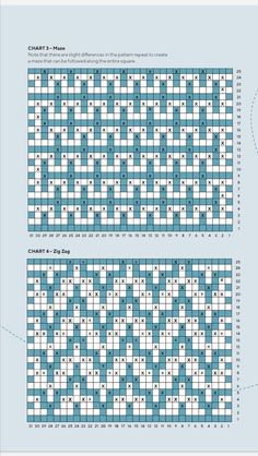 two rows of blue and white crosswords with numbers on them, one is missing the