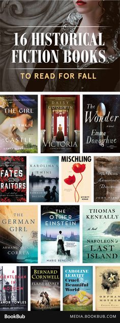 the book cover for historical fiction books to read for fall, with an image of a woman