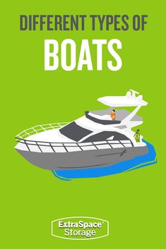 the different types of boats are shown in this poster