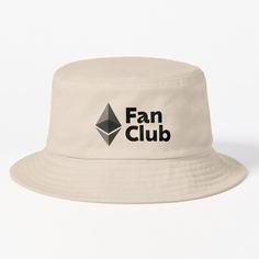 Get my art printed on awesome products. Support me at Redbubble #RBandME: https://www.redbubble.com/i/bucket-hat/Crypto-Ethereum-fan-club-by-sensualita/119164880.51XZU?asc=u Club Design, Fan Club, Bucket Hat, Awesome Products, My Art, Fan