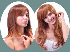 before after hair styles with clip in extensions Sleek, Hair Styles