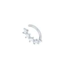 Fashion Earrings- 925 Sterling Silver Ear Cuff C shape AAAAA Zircon Clip on Earring For Women Fine Jewelry Cartilage No Piercing Earcuffs Model Number:1005001298391283 Anniversary Silver Cubic Zirconia Ear Cuff, Silver Cubic Zirconia Ear Cuff For Anniversary, White Cubic Zirconia Ear Cuff, Clip On Earring, Silver Ear Cuff, Cartilage Earrings, Jewelry Party, Clip On, Fashion Earrings