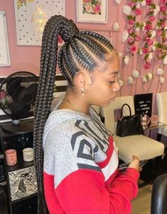 African Hair Braiding Styles, Box Braids Hairstyles For Black Women, Braids Hairstyles Pictures, Braided Cornrow Hairstyles, Braided Ponytail Hairstyles