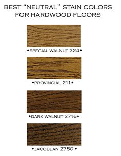 wood stain colors for hardwood floors