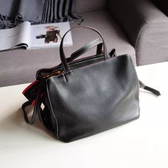 Soft Real Leather Small Handabg Shoulder Bag Tote Purse Crossbody w/ Long Strap | eBay Leather Mobile Phone Bag For Shopping, Chic Leather Satchel With Phone Bag, Leather Satchel With Mobile Phone Bag And Top Handle, Leather Top Handle Satchel With Mobile Phone Bag, Soft Leather Handbags, Luxury Crossbody, Simple Leather, Woman Bags Handbags, Leather Bag Women