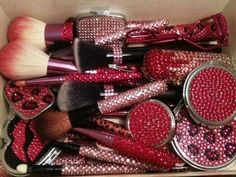 Y2k Makeup, Bling Ideas, Bling Crafts, Catty Noir, Birthday Inspo, Girly Aesthetic, Y2k Mcbling