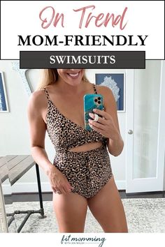 Find the best Women's Swimwear options for moms in this guide to Women's Fashion. Discover flattering styles, supportive fits, and trendy designs that balance comfort and chic style. Perfect for pool days, beach outings, or relaxing vacations. Swimwear For Moms, Hot Mom Outfits, Casual Mom Style, Trendy Mom, Swimwear Trends, Relaxing Vacations, Summer Swimwear, Summer Is Here