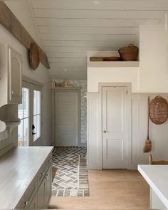 the kitchen is clean and ready to be used as a place for cooking or eating