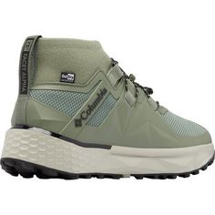 the north face back - to - berkeley hiker boot in sage green and white