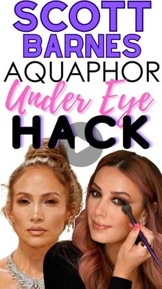 VICTORIA•LYN on Instagram: "@scottbarnescosmetics Aquaphor Under Eye HACK⭐️ Comment SHOP for a dm of all products! Flawless, blurred & smooth looking under eyes? Sign me up ✍🏼 You guys have to give this a try! The technique is meant to act as an under eye primer and make your concealer last for hours with zero caking. TY Scott for sharing all the details 🫶 He has been using this on @jlo 🔥🔥🔥   #makeup #beauty #contour #jlo  https://liketk.it/4HXRW" Best Way To Apply Concealer Under Eyes, Makeup Routine For Beginners, Under Eye Concealer Over 40, How To Apply Concelear Under Eyes, How To Avoid Under Eye Creases, Avoid Under Eye Creasing, No Crease Concealer Under Eyes, Makeup To Look Younger, Maybelline Superstay Foundation