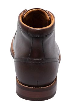 Burnished leather elevates a versatile chukka boot in a clean, classic silhouette. Leather upper and lining/rubber sole Imported Chukka Boots Men, Brown Fits, Chukka Boot, Platform Slippers, Pointed Toe Shoes, Leather Boot, Kids Sandals, Designer Clothes For Men, Kids Sneakers