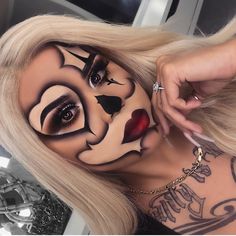 Beautiful Halloween Makeup, Halloween Makeup Sugar Skull, Halloween Makeup Look