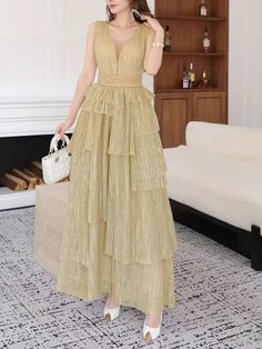 Long Dresses For Women, Female Style, Chic Dresses, Long Dresses, Mesh Dress, Chic Dress, Dresses For Women, Step Up, Wardrobe Essentials