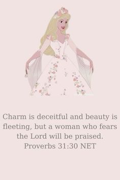 a woman in a white dress with the words charm is deceitful and beauty is feeling