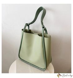 Bird in Bag - Women's bags new fashion bucket bag shoulder handheld large capacity bags mother bag Mothers Bag, Leather Luggage, Trending Handbag, Sewing Thread, Bird In Bag, Diy Bag, Green Bag, Bag Shoulder, Women's Bags