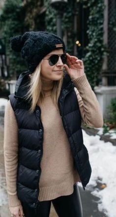 Vinter Mode Outfits, Fall Outfits Ideas, Mode Boho, Trendy Winter, Mode Casual, Update Your Wardrobe, Cute Fall Outfits, Black Women Fashion, Vest Outfits