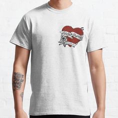 Band Merch Cotton Top With Heart Graphic, Cotton Band Merch Top With Heart Graphic, Heart Tattoo Design, Pete Doherty, Heart Tattoo Designs, Heart Tattoo, Tattoo Design, Reign, Seattle